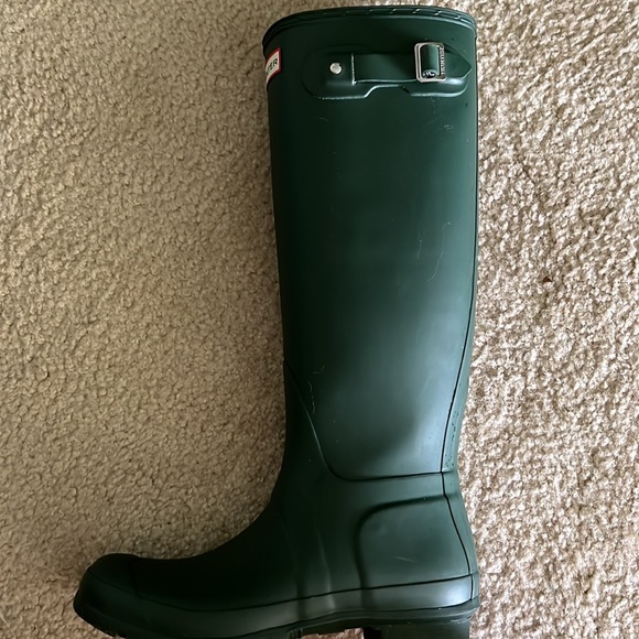 Original Hunter Tall Rain Boots Hunter Green - Picture 5 of 6